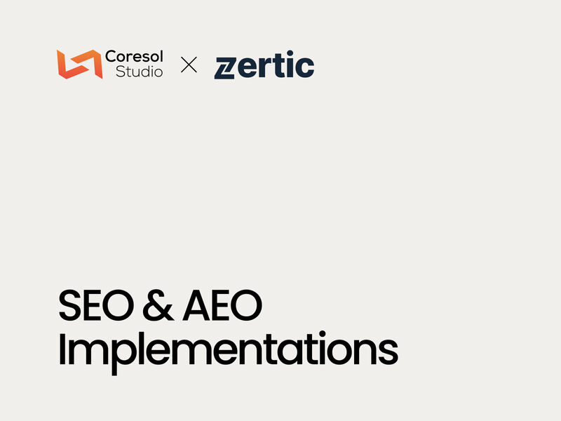 SEO and AEO Implementations Zertic TIC software platform