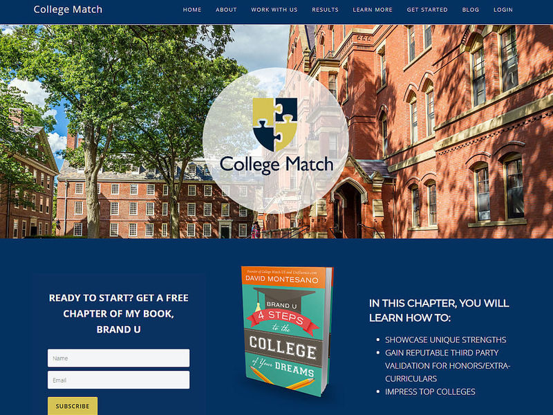 College Match Website