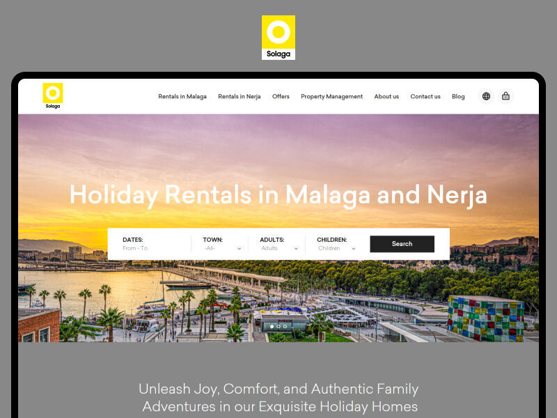 Solaga Holidays - Comprehensive Design and Robust Development