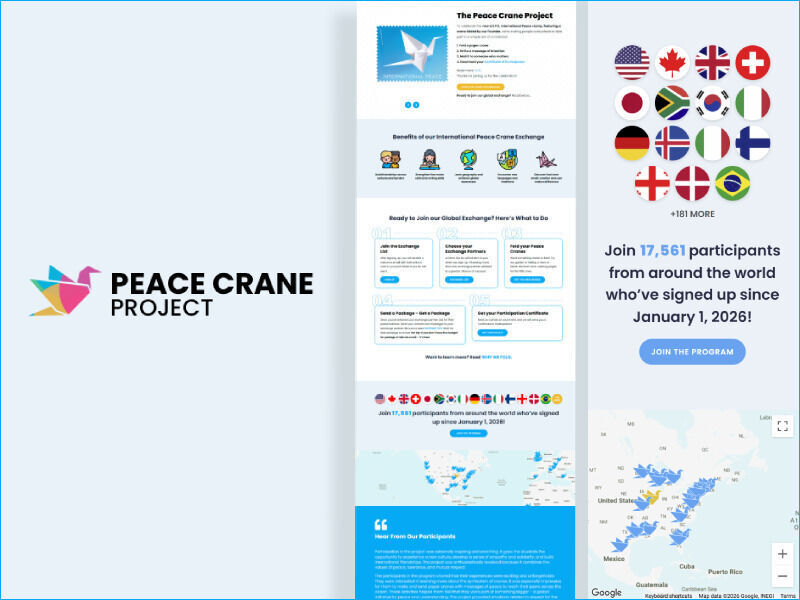 Peace Crane Project - Global Program to Promote Peace