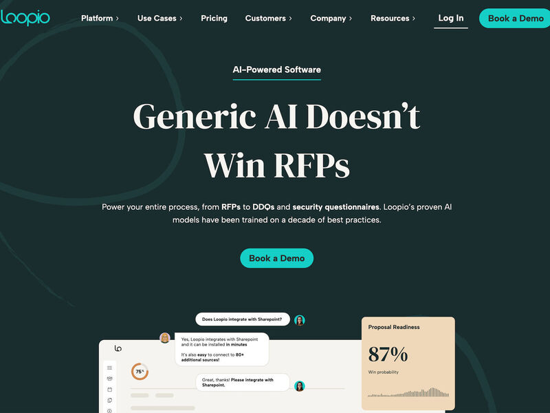 Loopio.com $49M ARR SaaS - 20→90 PageSpeed - WCAG compliance