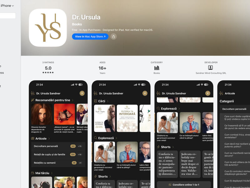Dr. Ursula - React Native mobile app