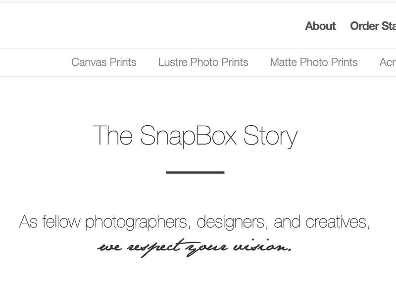 Snapbox Prints