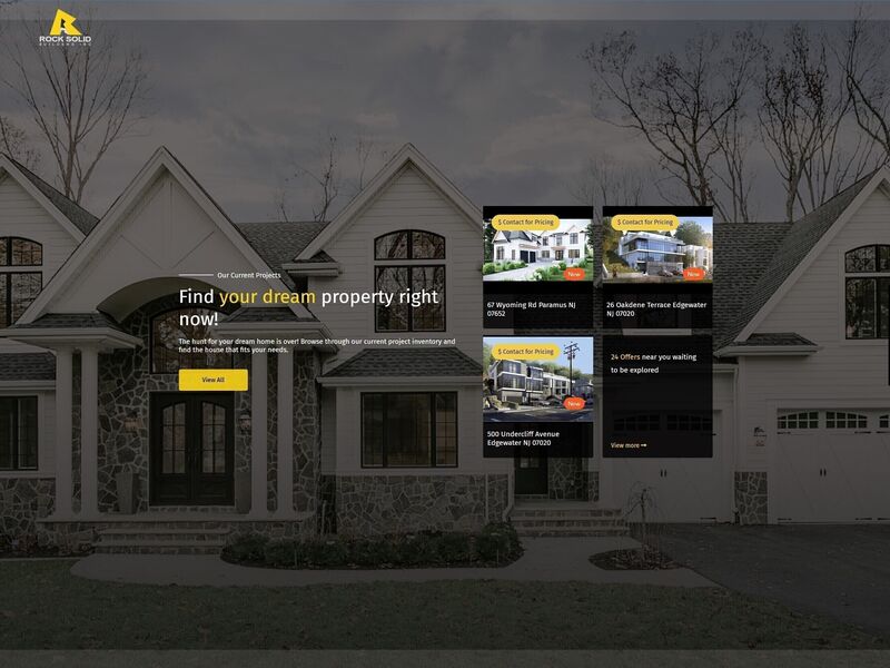 WP Site for Leading Real Estate Development Company in New Jersey