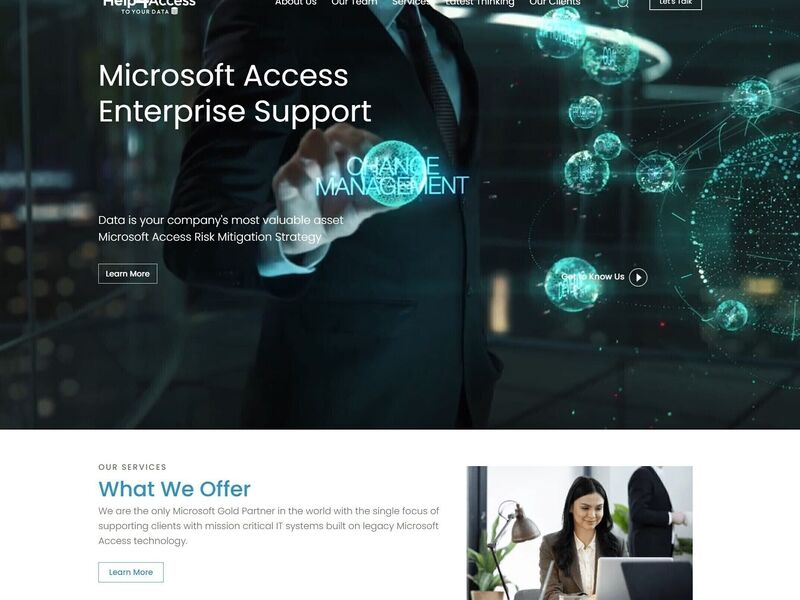 Microsoft Gold Partner - Premium WordPress Business site (Ui-Ux)