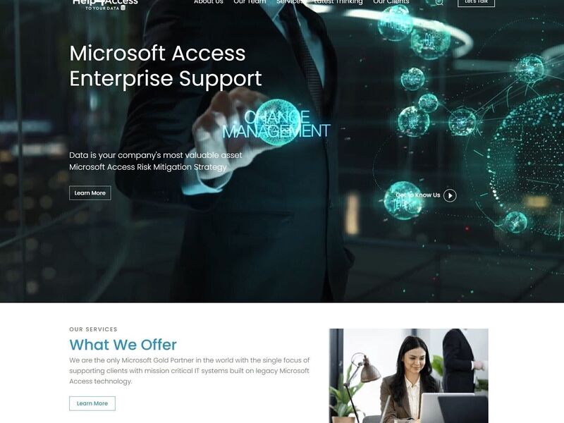 Microsoft Gold Partner - Premium WordPress Business site (Ui-Ux)