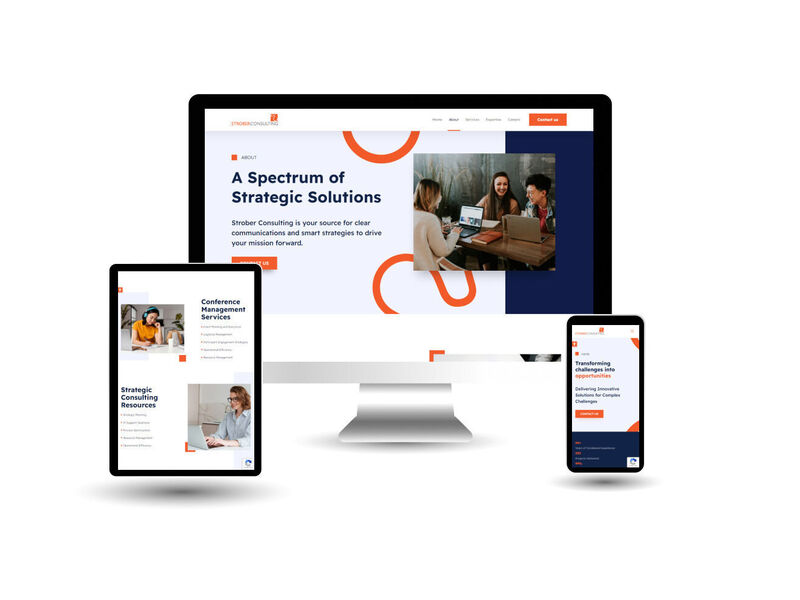 StroberConsulting | From Figma to WordPress (Elementor)