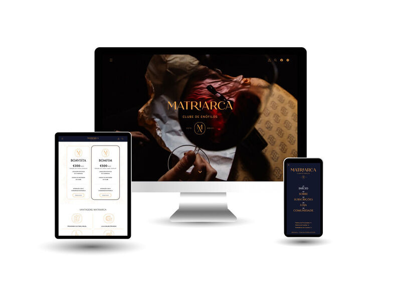 Matriarca Club | Shopify Subscriptions Website