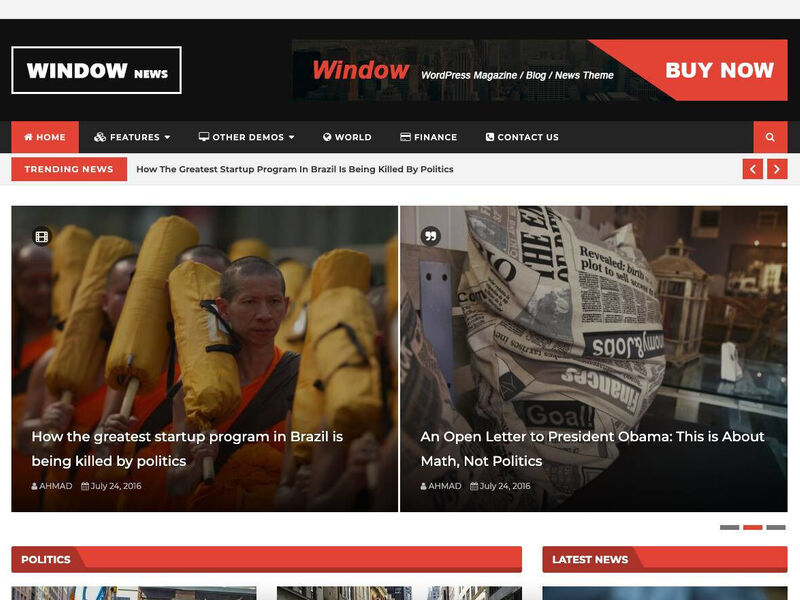 WindowMag - WordPress Magazine theme