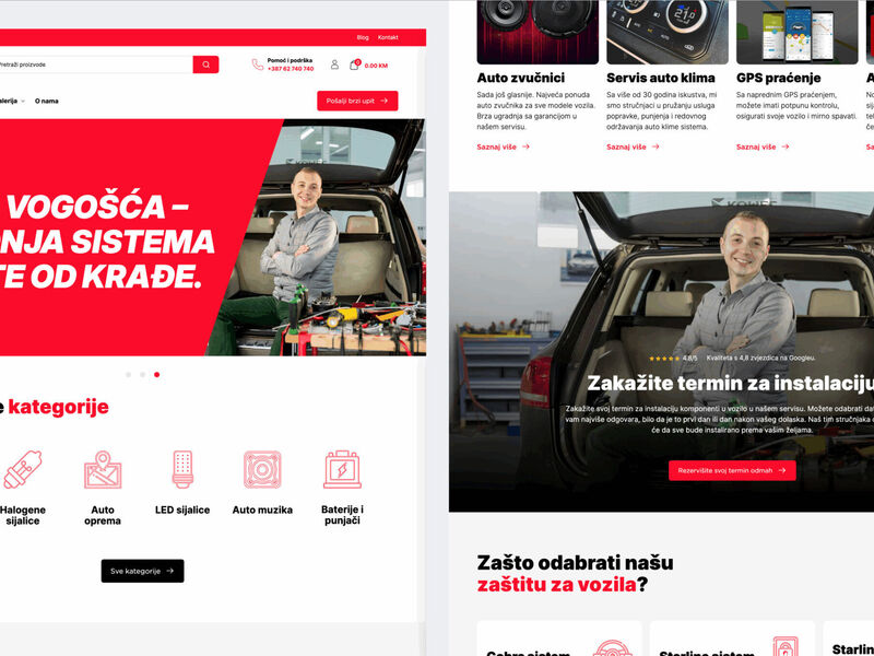 Komel Webshop