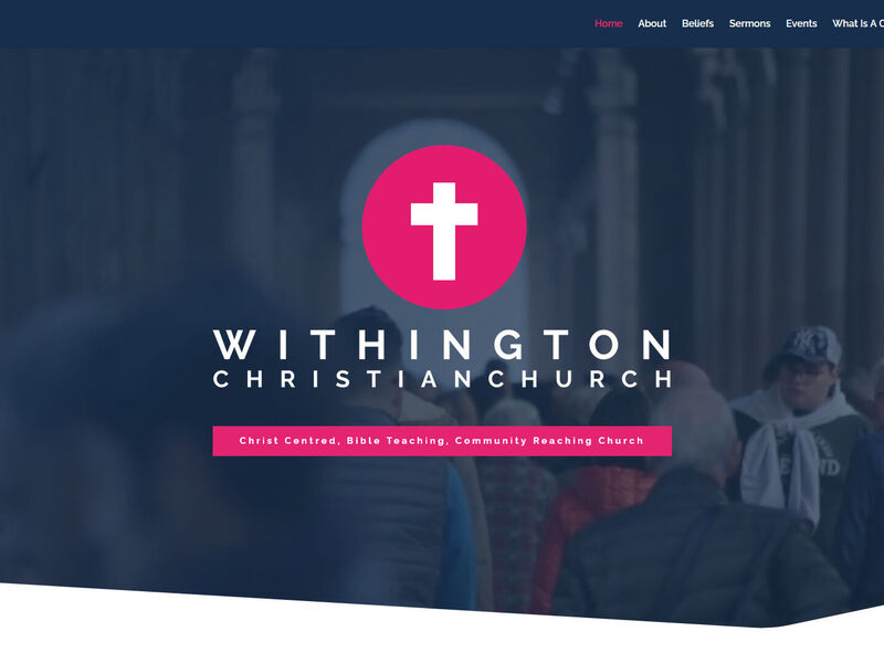 Withington Christian Church | Web Design/Dev | Logo & Branding