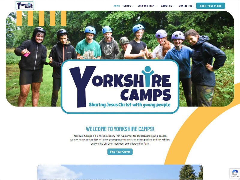 Yorkshire Camps | Web Design & Development