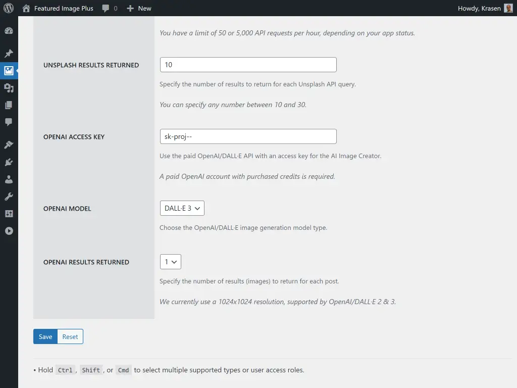 Register and setup API key for OpenAI