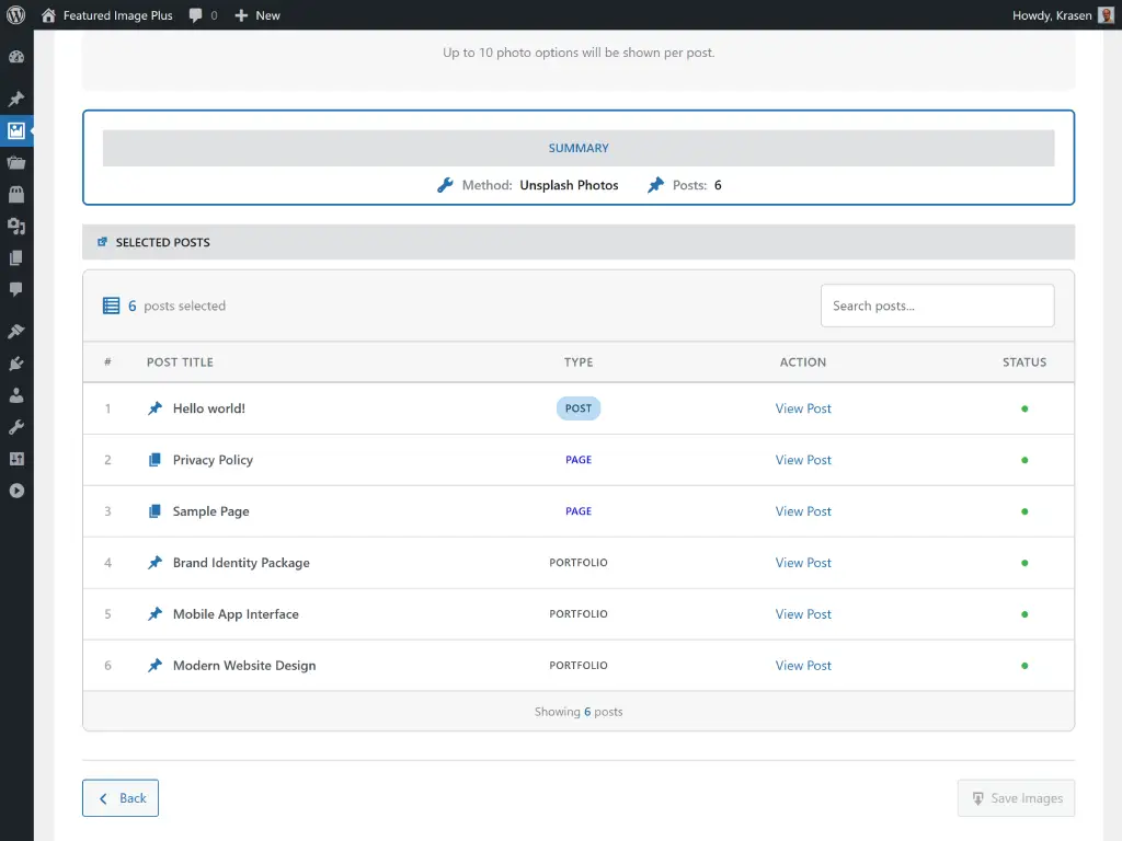 Feature Screenshot Image