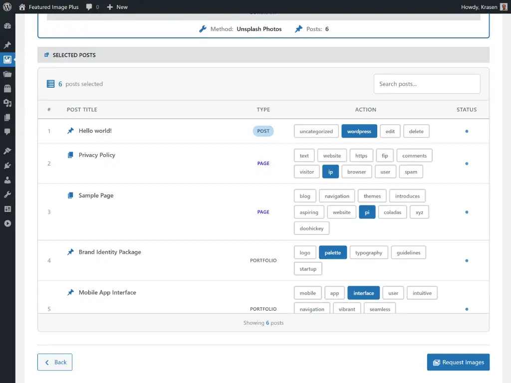 Feature Screenshot Image