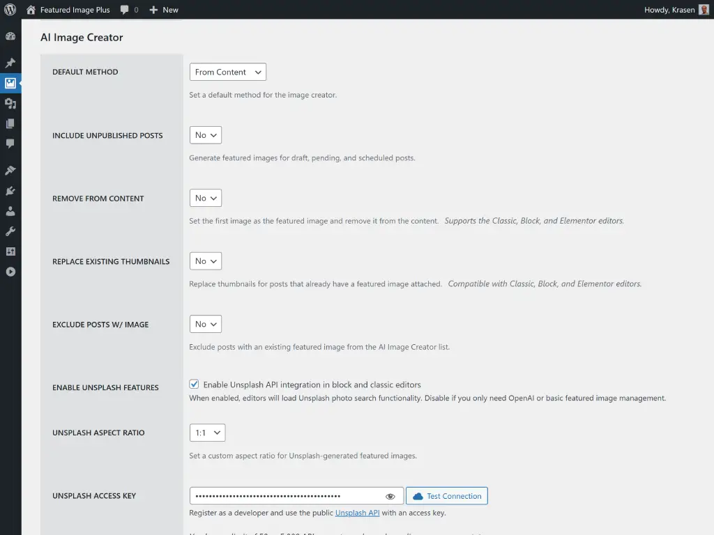 Feature Screenshot Image