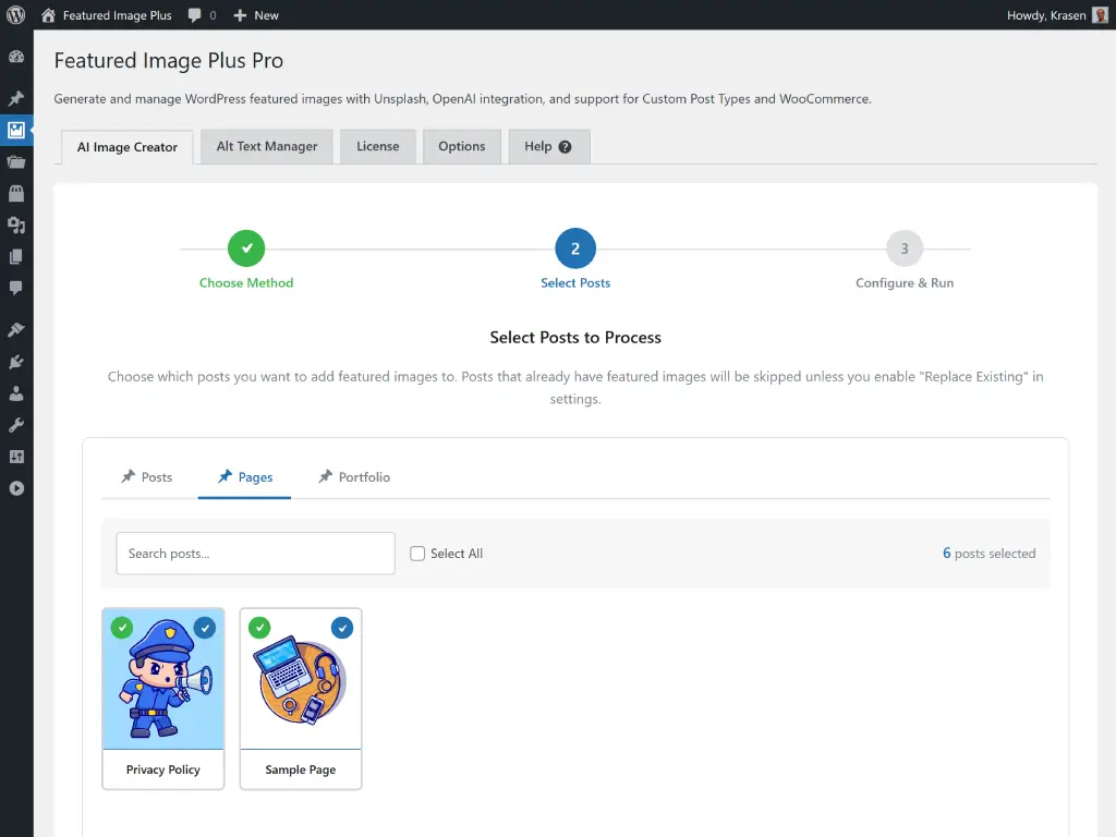 Feature Screenshot Image