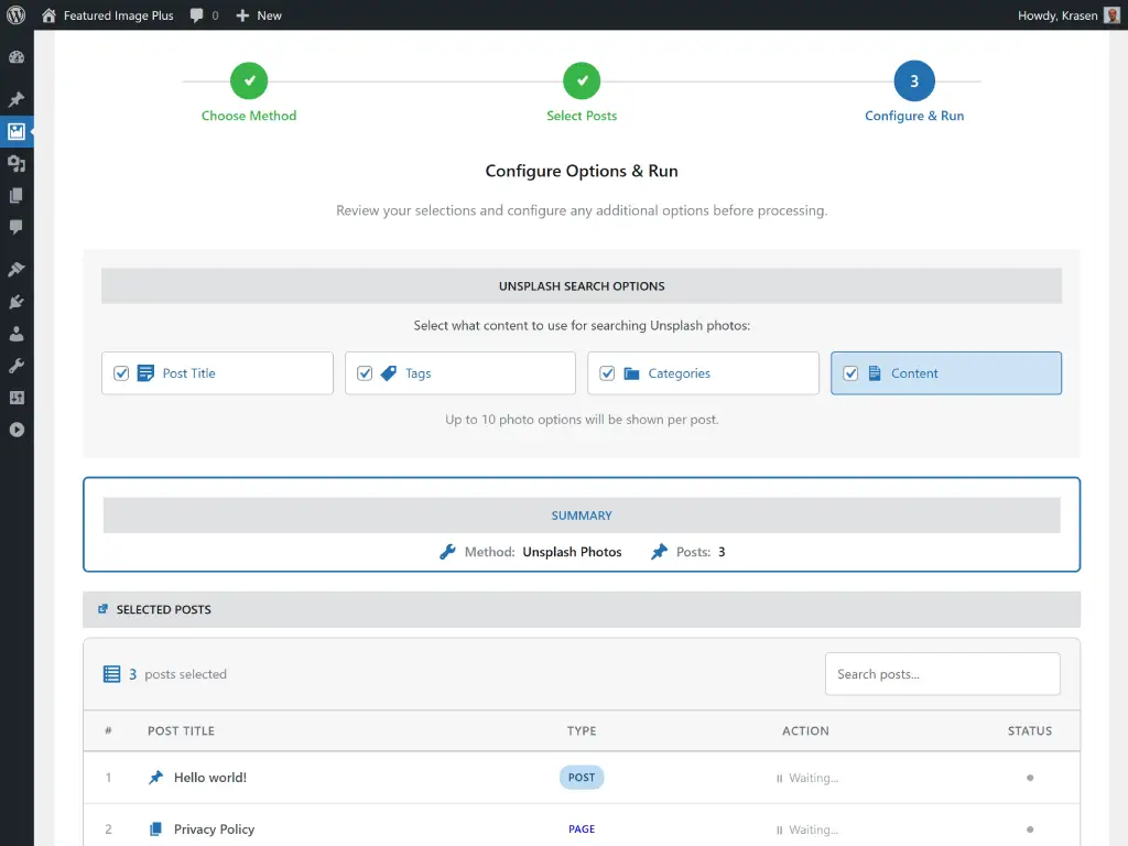 Feature Screenshot Image