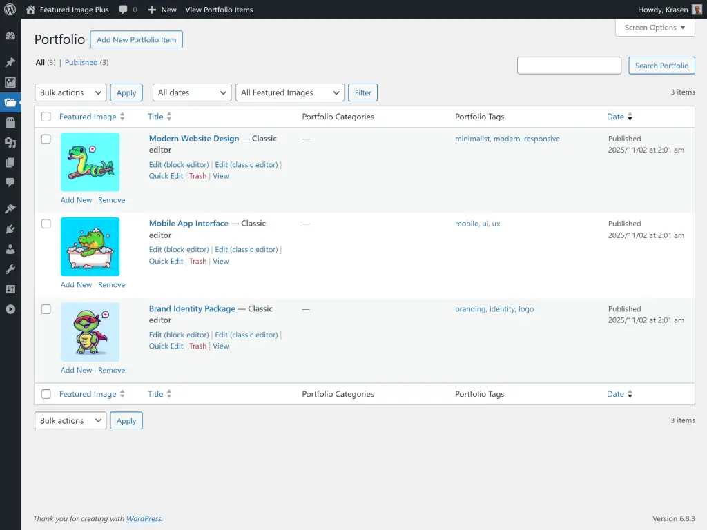 Feature Screenshot Image