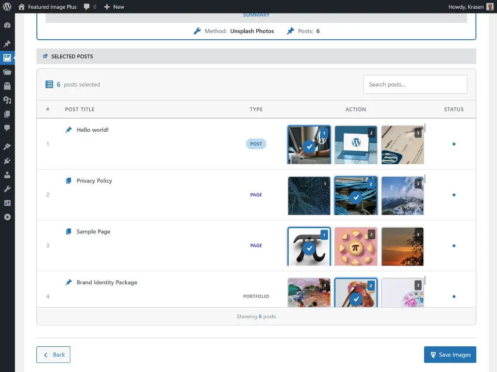 Feature Screenshot Image
