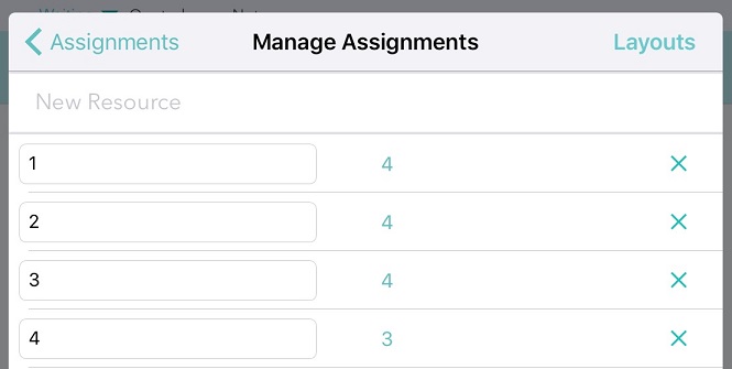 Add Assignments App