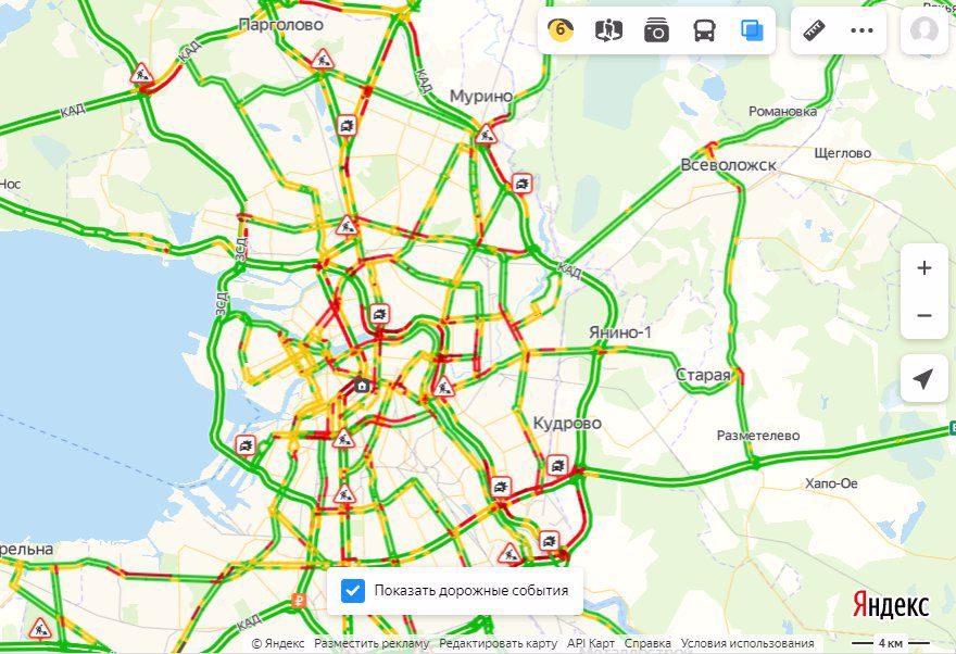 Карта пробок спб. Яндекс пробки СПБ. Пробки 4 балла. Пробки в СПБ В 9 утра на карте.