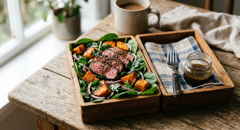 Beef & Kumara Warm Salad