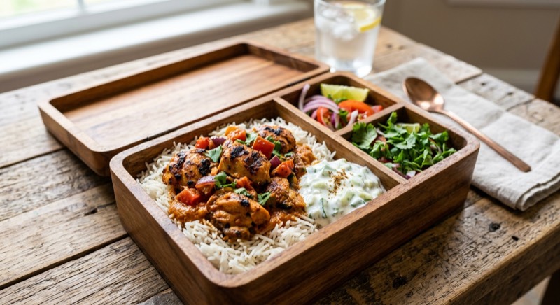 Chicken Tikka Rice Bowl