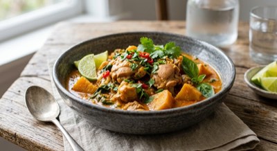 Chicken and Kumara Coconut Curry
