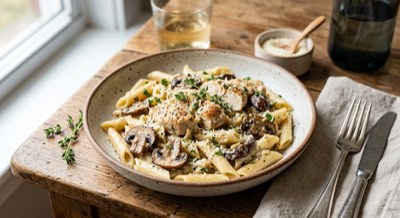 Chicken and Mushroom Pasta
