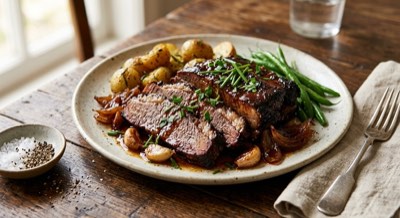 Slow-Cooker Beef Brisket