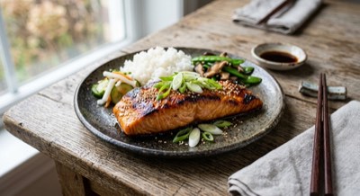 Miso-Glazed Salmon