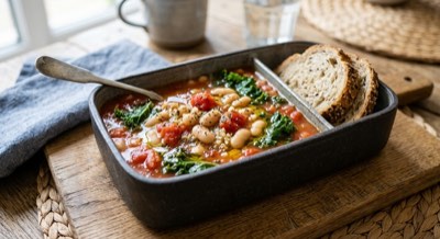 White Bean and Tomato Soup