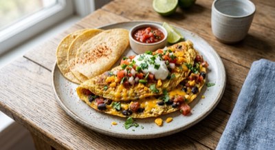 Mexican-Style Egg Omelette
