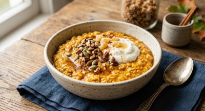 Pumpkin Spice Overnight Oats