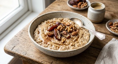 Tahini Date Porridge