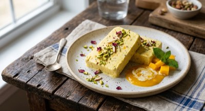 Mango Cardamom Kulfi