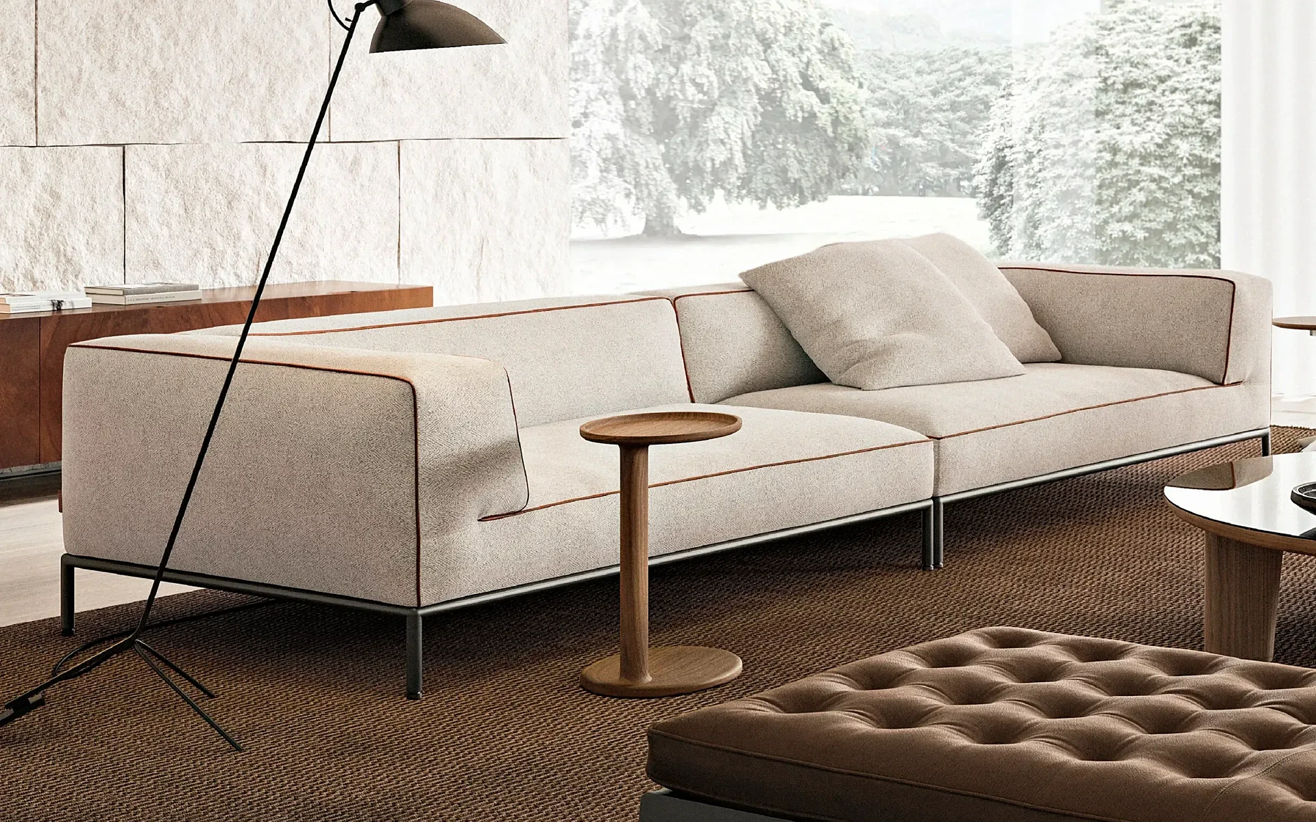 Flexform oliver bijzettafel indoor design leuven