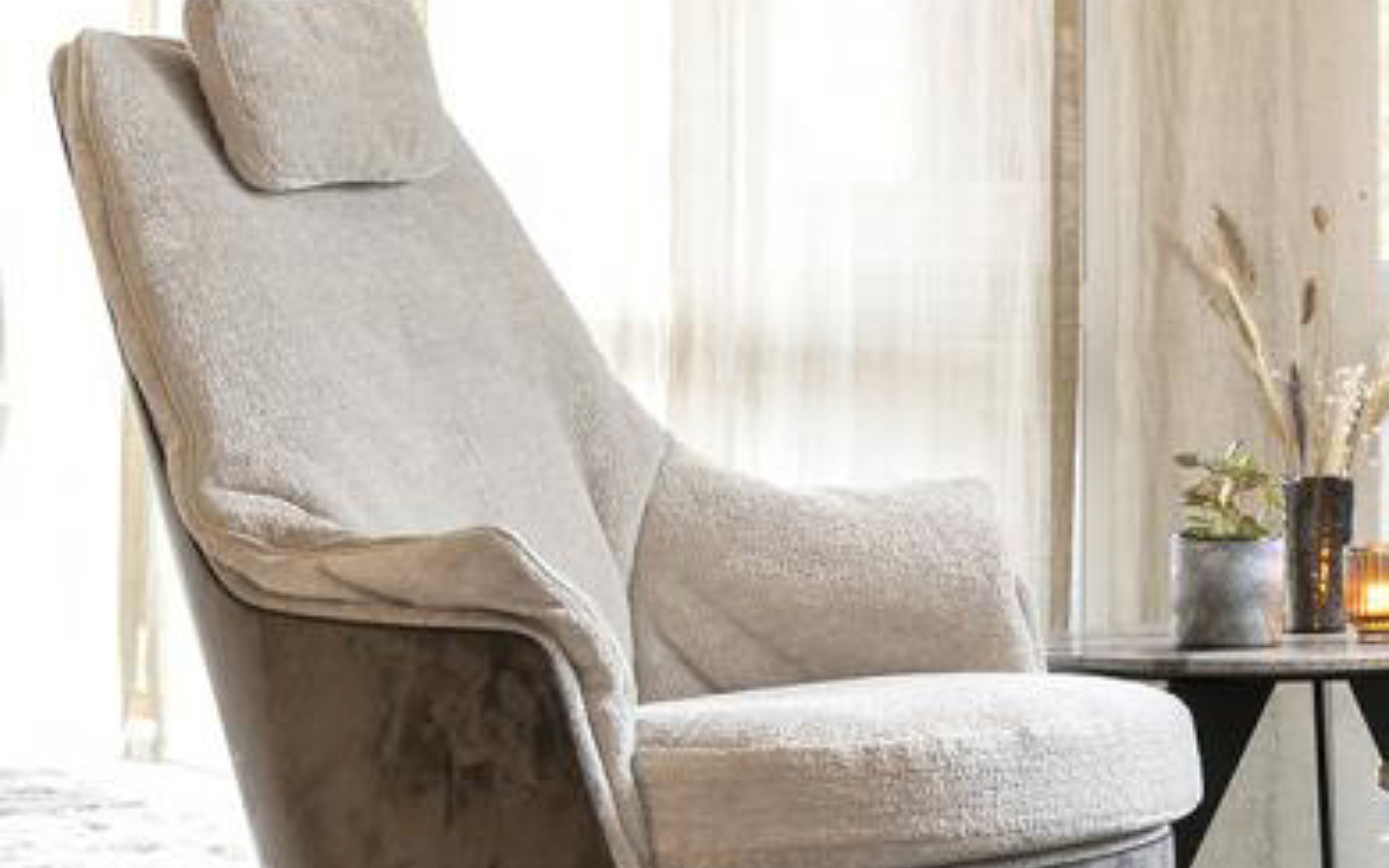 Flexform guscio alto light1