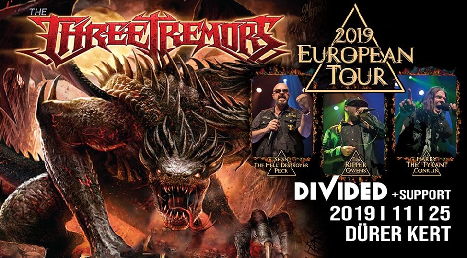 The Three Tremors European Tour 2019