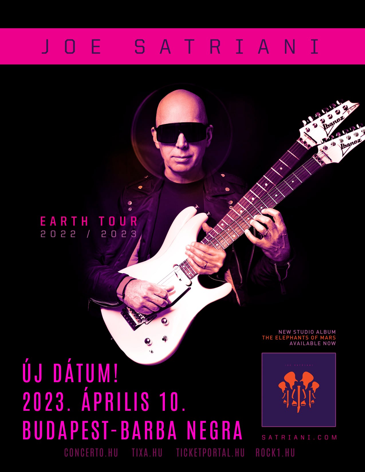 Joe Satriani - Earth Tour 2023