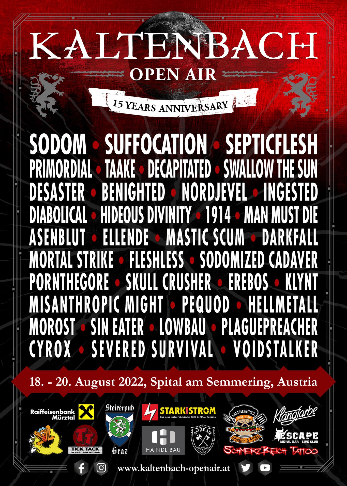 Kaltenbach Open Air 2022 (15th Anniversary)