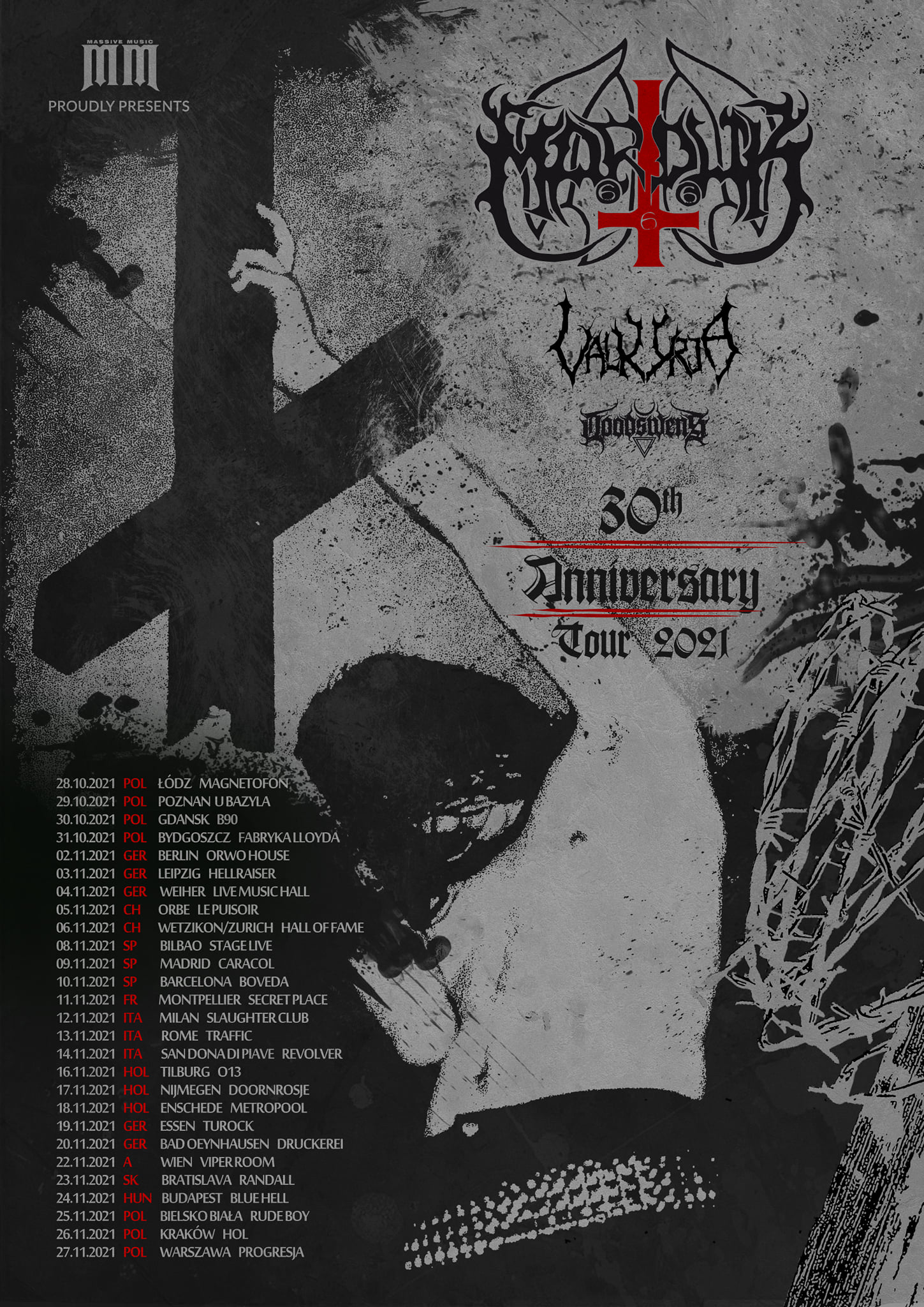 Marduk - 30th Anniversary Tour 2021