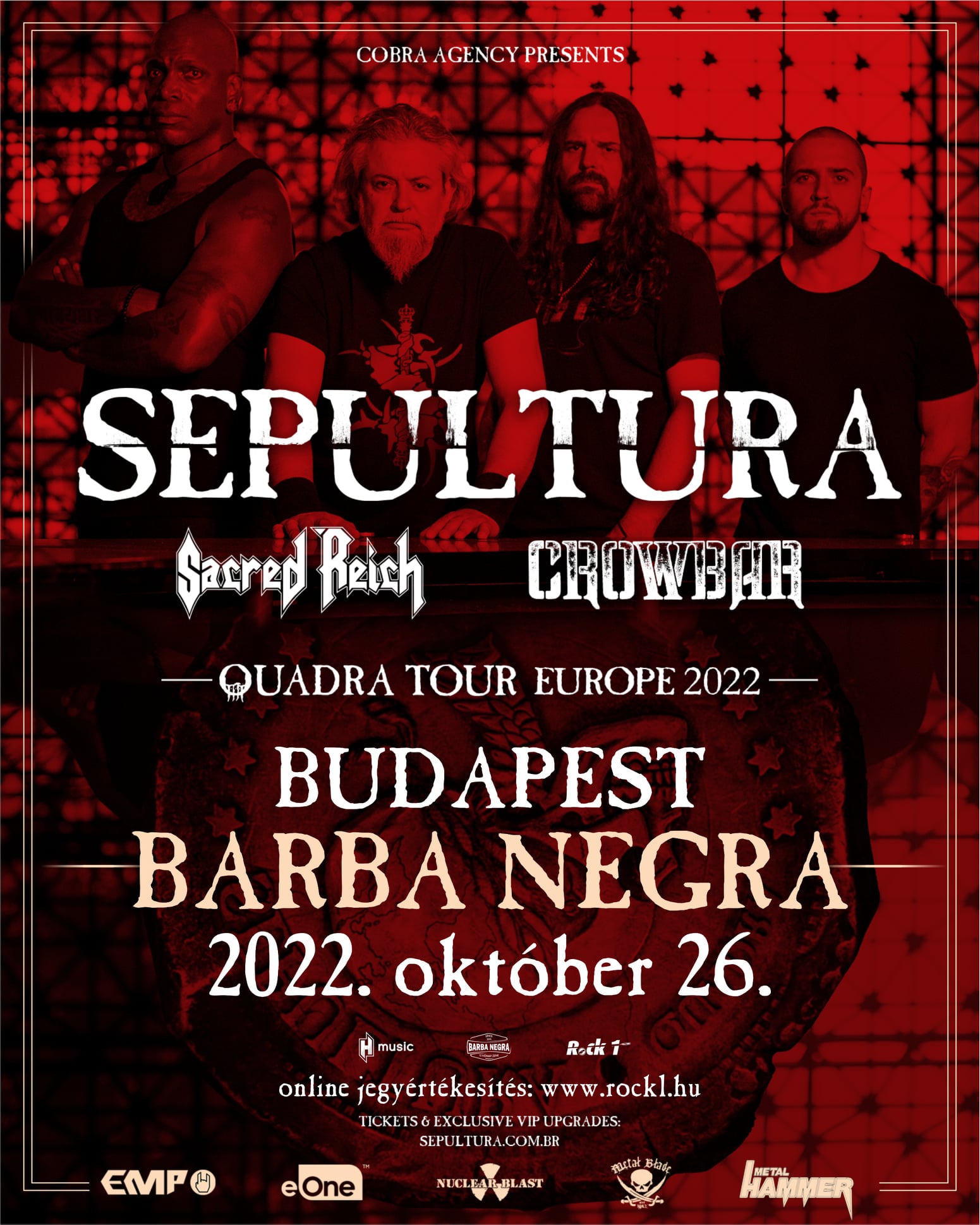 Quadra Tour Europe 2022