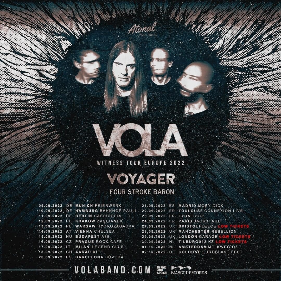 Vola Witness Tour Europe 2022
