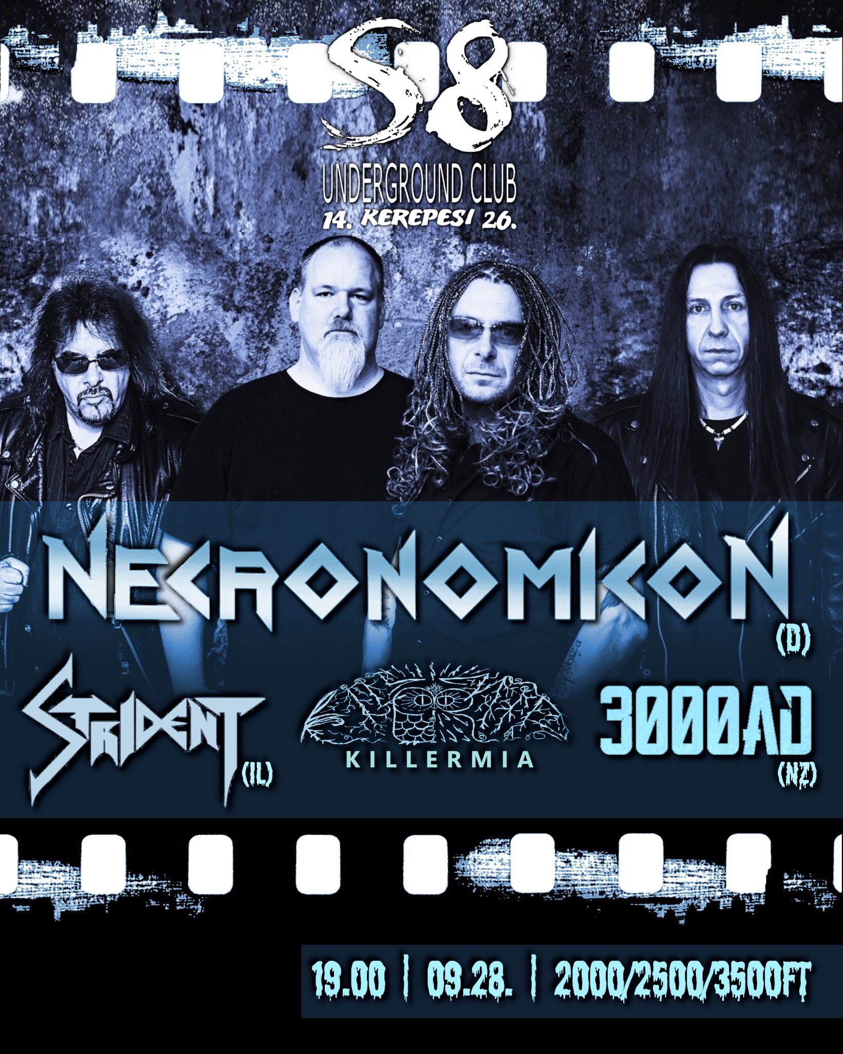 Necronomicon, 3000AD, Strident, Killermia