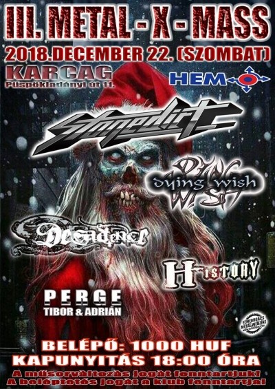 III. METAL-X-MASS