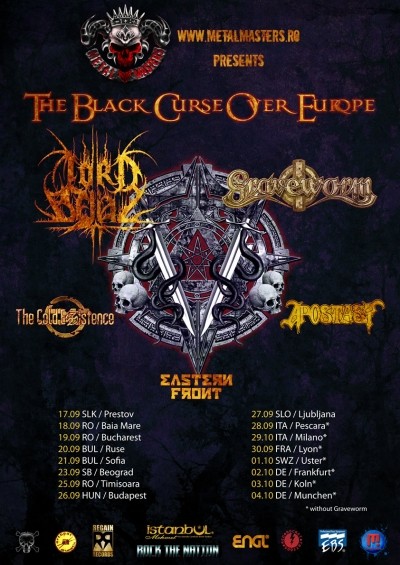 The Black Curse Over Europe Festival Tour 2008