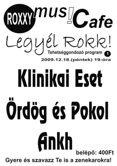 Legyél Rokk! Tehetséggondozó program