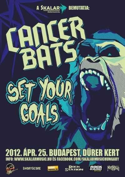 Cancer Bats (CAN), Set Your Goals (USA), Stubborn